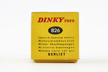 Dinky Toys 826 Berliet Army Wrecker - Militär-Abschleppwagen OVP