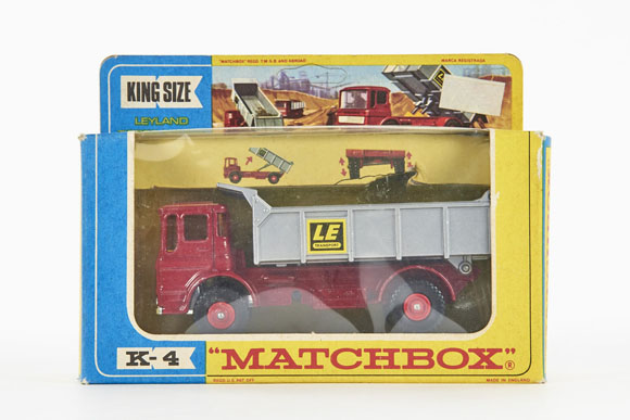 Matchbox King Size K-4 Leyland Tipper Truck OVP