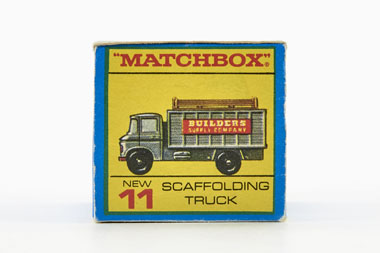 Matchbox 11 Mercedes Scaffolding Truck OVP