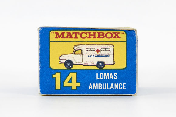 Matchbox 14 Lomas Ambulance OVP