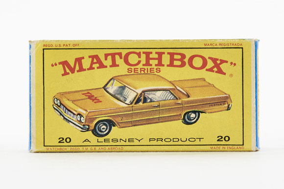 Matchbox No. 20 Chevrolet Taxi OVP