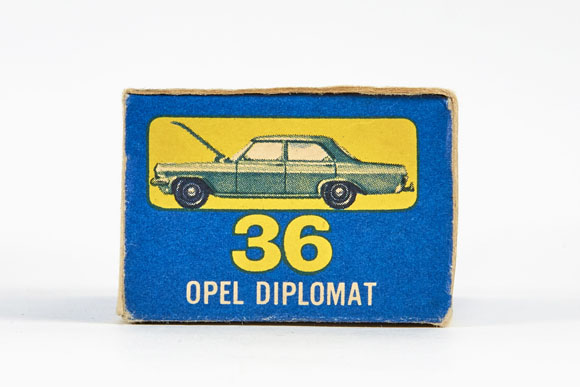 Matchbox 36 Opel Diplomat OVP
