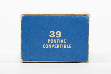 Matchbox 39 Pontiac Convertible OVP