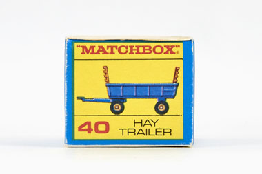 Matchbox 40 Hay Trailer OVP