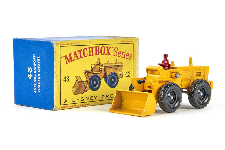 Matchbox 43 Aveling-Barford Tractor Shovel