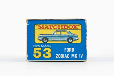 Matchbox 53 Ford Zodiac MK IV OVP