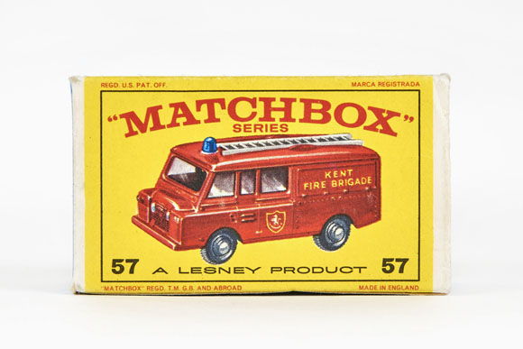 Matchbox 57 Land Rover Fire Truck OVP