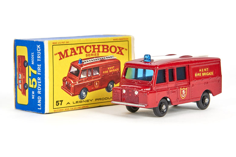 Matchbox 57 Land Rover Fire Truck