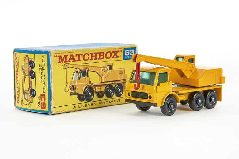 Matchbox 63 Dodge Crane Truck