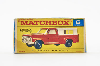 Matchbox 6 Ford Pick-up OVP