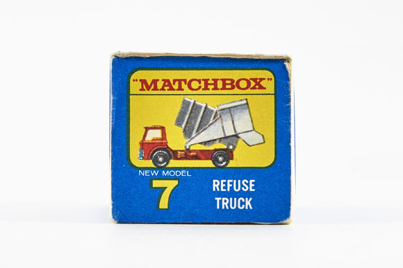 Matchbox 7 Refuse Truck OVP