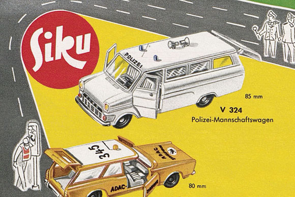 Siku V 324 Ford Polizei-Mannschaftswagen