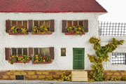 Rudolf Spitaler Nr. 6425 Großes Landhaus mit Terrasse