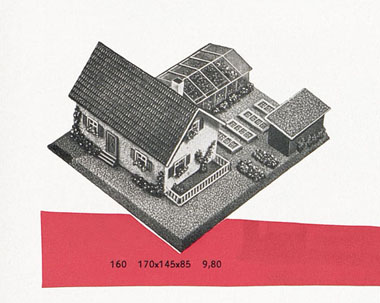 VAU-PE Nr. 160 Gärtnerei mit Gewächshaus