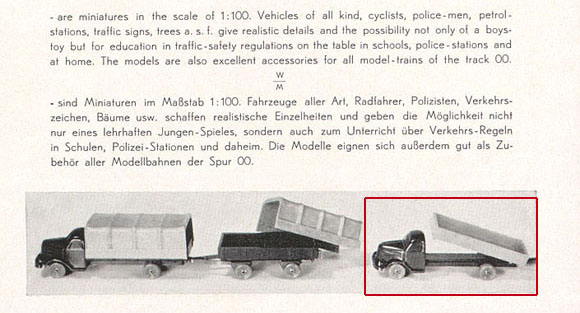 Wiking Katalog 1950