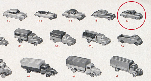 Wiking Katalog 1959