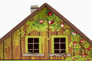 Modellhaus aus Holz im Koallick-Stil Nr. 51 Kleines Forsthaus