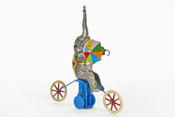 Tucher & Walther T 282 Zirkus-Elefant mit Fahrrad
