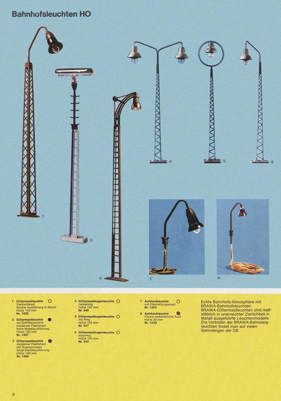 Brawa Katalog 1975-1976