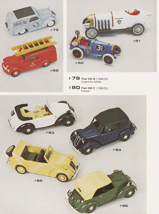 Brumm Katalog catalogo 1984