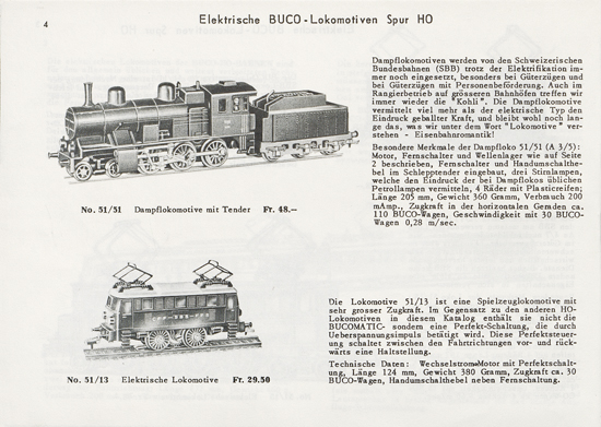 Buco Katalog 1955-1956