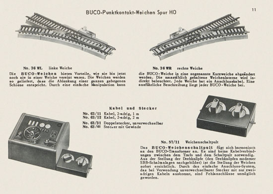 Buco Katalog 1956-1957
