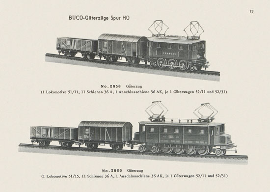 Buco Katalog 1956-1957