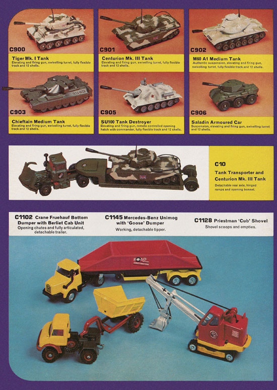 Corgi Toys brochure 1975