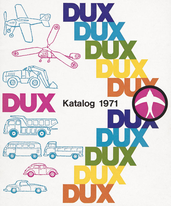 DUX Modellbau Katalog 1971