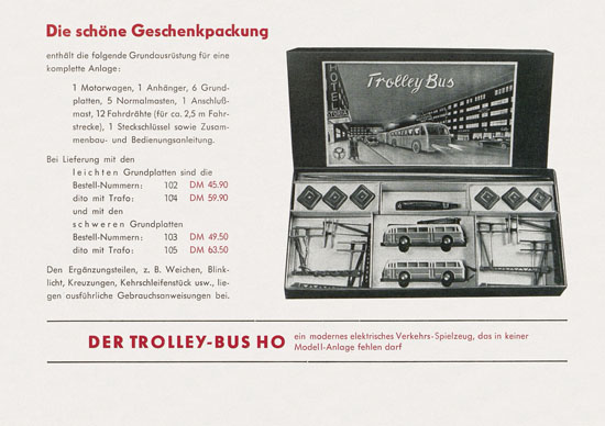 Eheim Trolley-Bus 1955-1956