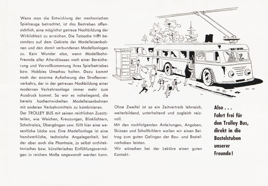 eheim Trolley-Bus 1956