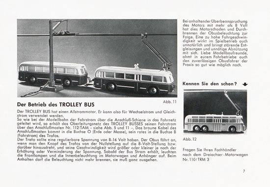 eheim Trolley-Bus 1956
