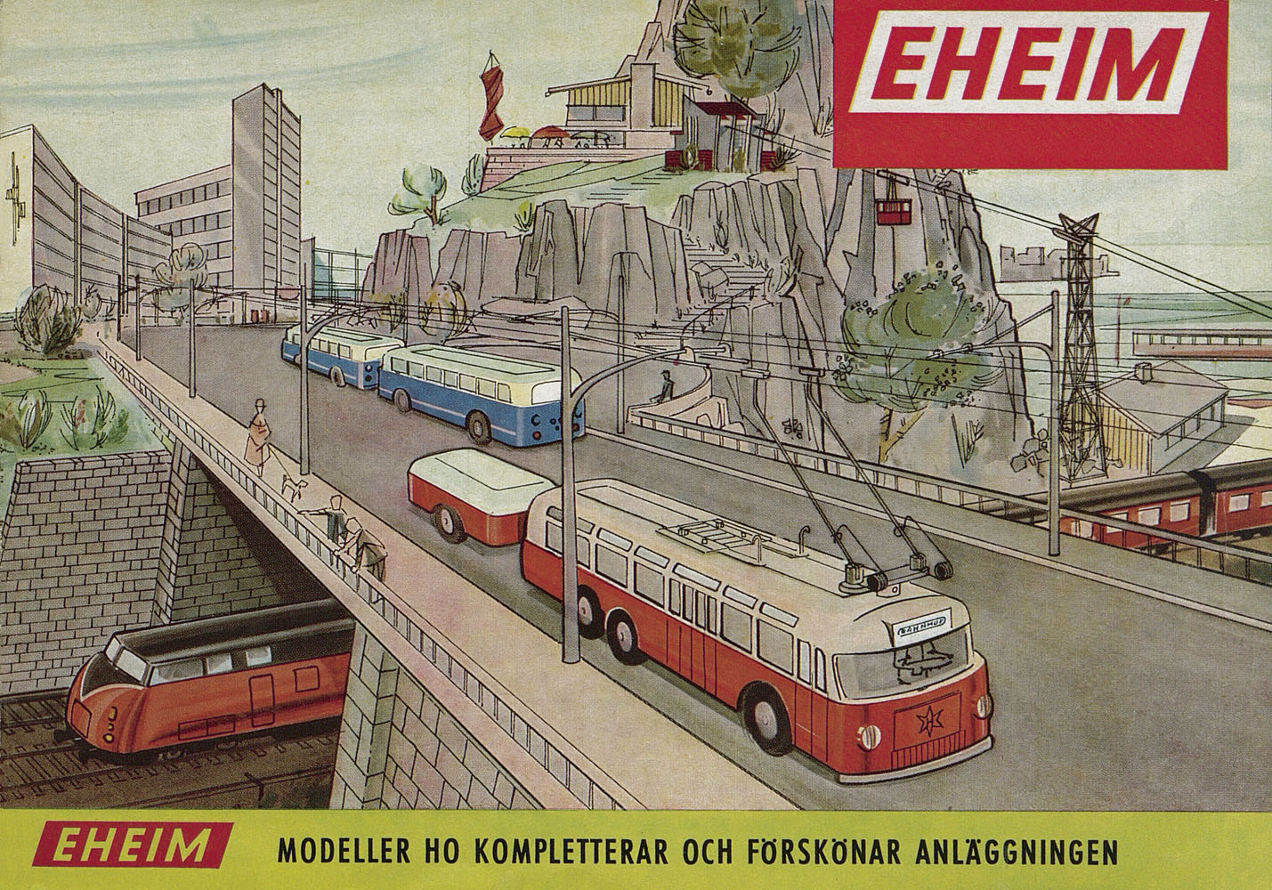 Eheim Modeller H0 Sverige 1962