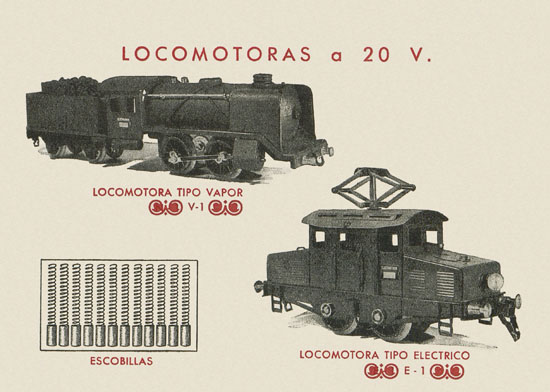 Electrotren catalogo 1953