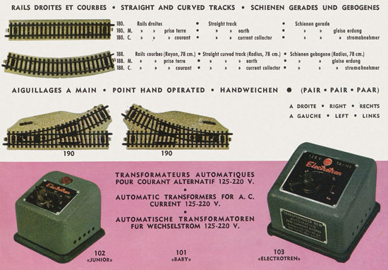 Electrotren Katalog 1963