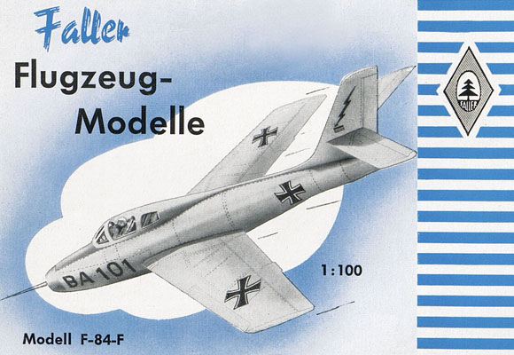 Faller Flugzeug-Modelle 1956