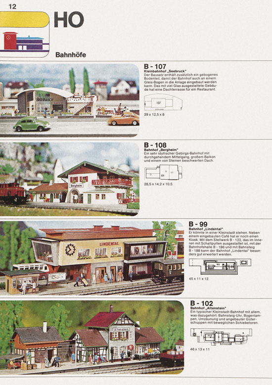 Faller Katalog 1974 874