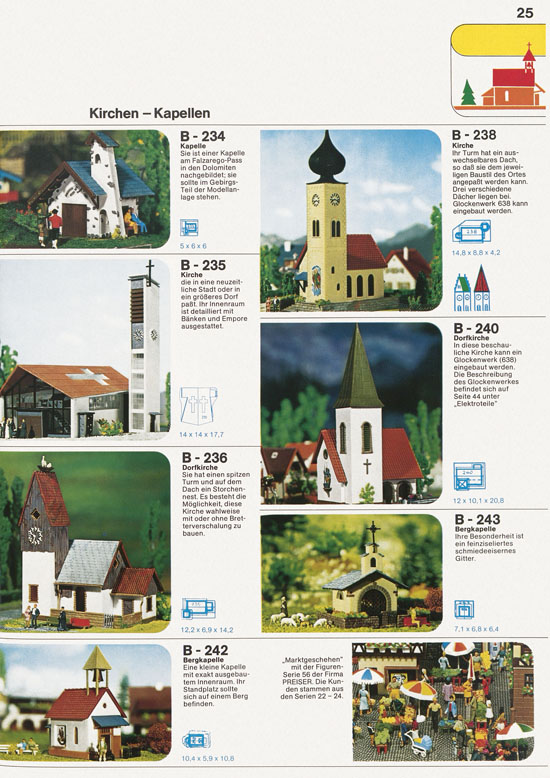Faller Katalog 1975-1976 D875