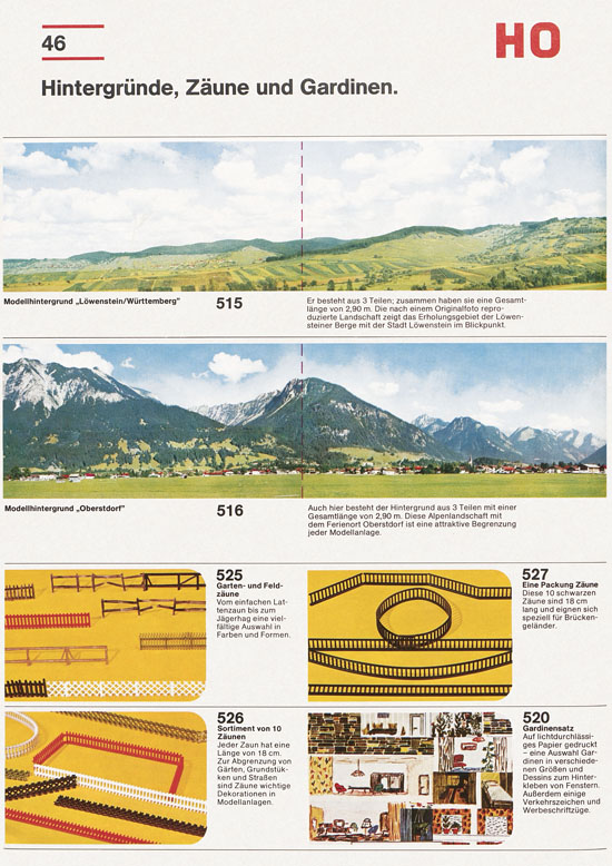 Faller Katalog 1976-1977 D876