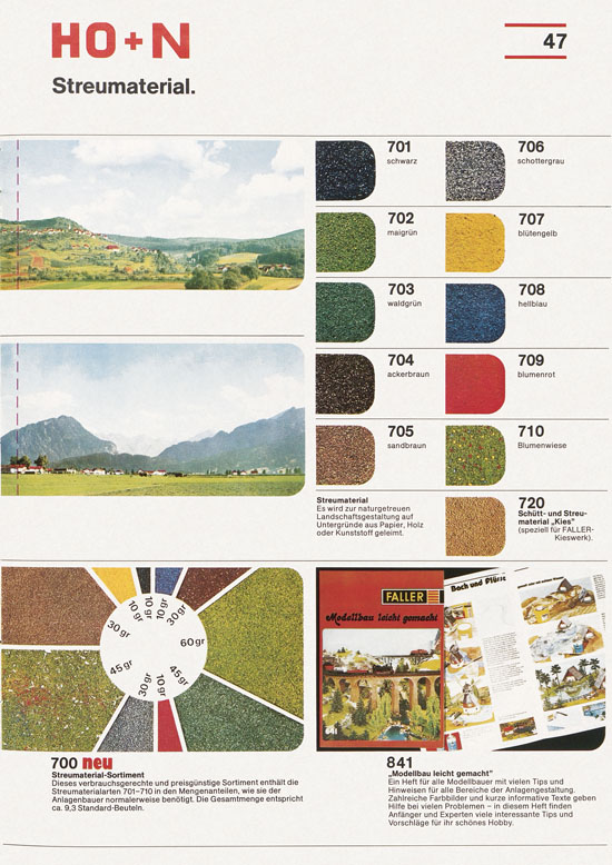 Faller Katalog 1976-1977 D876