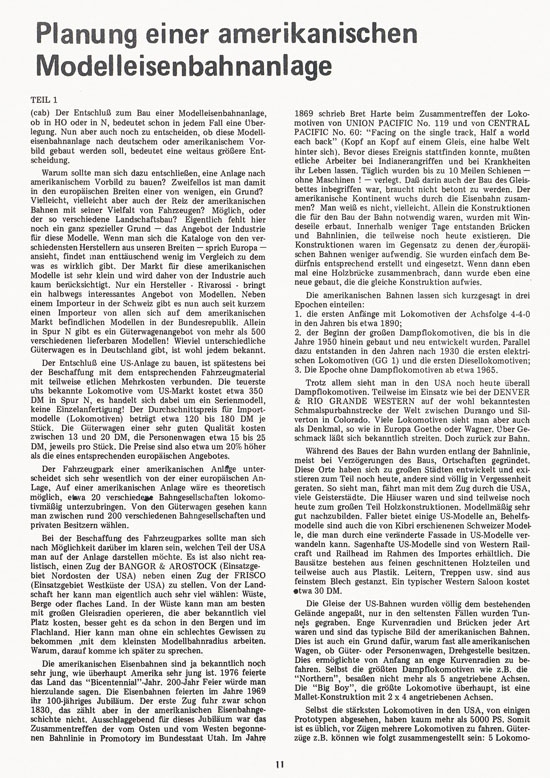 Welt der Modellbahn Nr. 3 Mai 1977