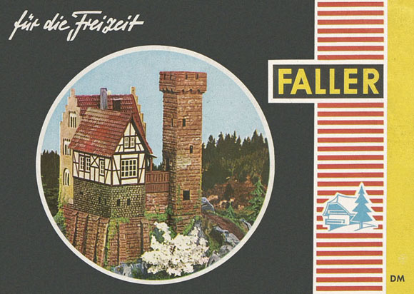 Faltblatt Für die Freizeit Faller um 1964