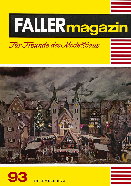 Faller Magazin Nr. 93 Dezember 1973