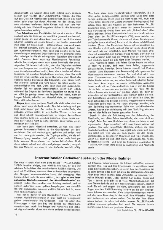 Faller-Magazin Nr.94 Februar 1974