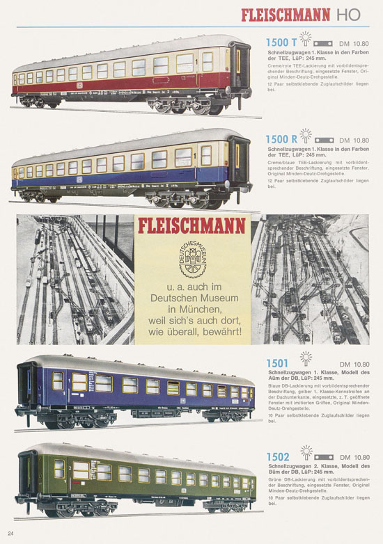 Fleischmann Katalog 1970
