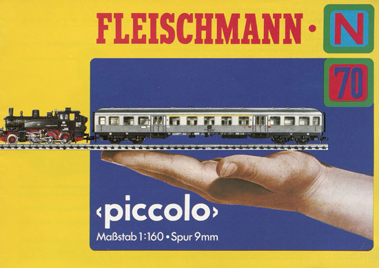 Fleischmann Piccolo Spur N Katalog 1970