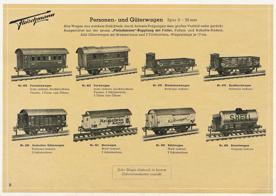 Fleischmann Katalog 1949