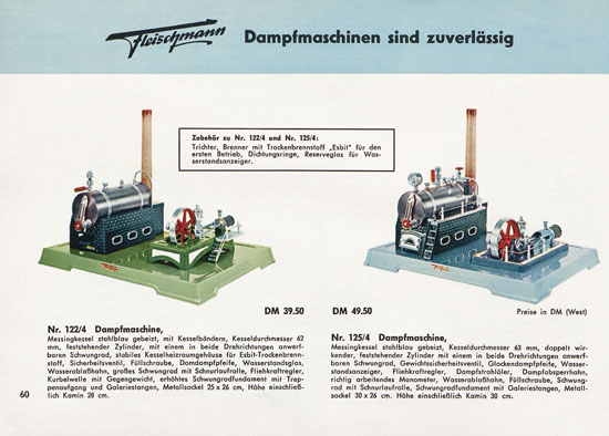Fleischmann Katalog 1957