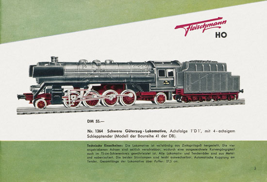 Fleischmann Katalog 1958-1959