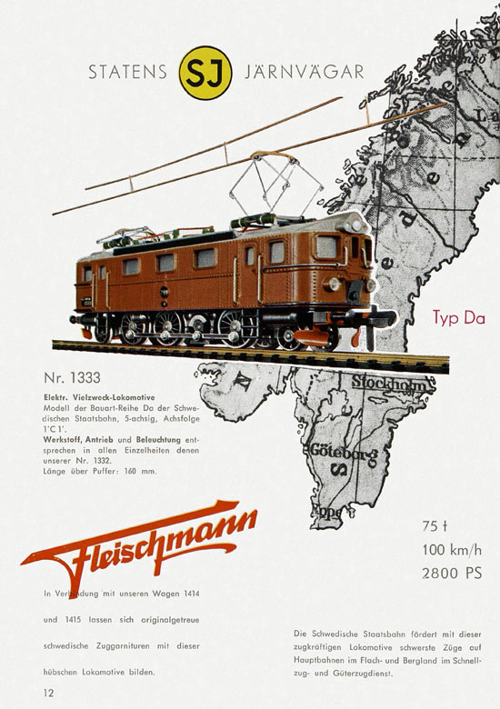 Fleischmann Katalog 1959-1960